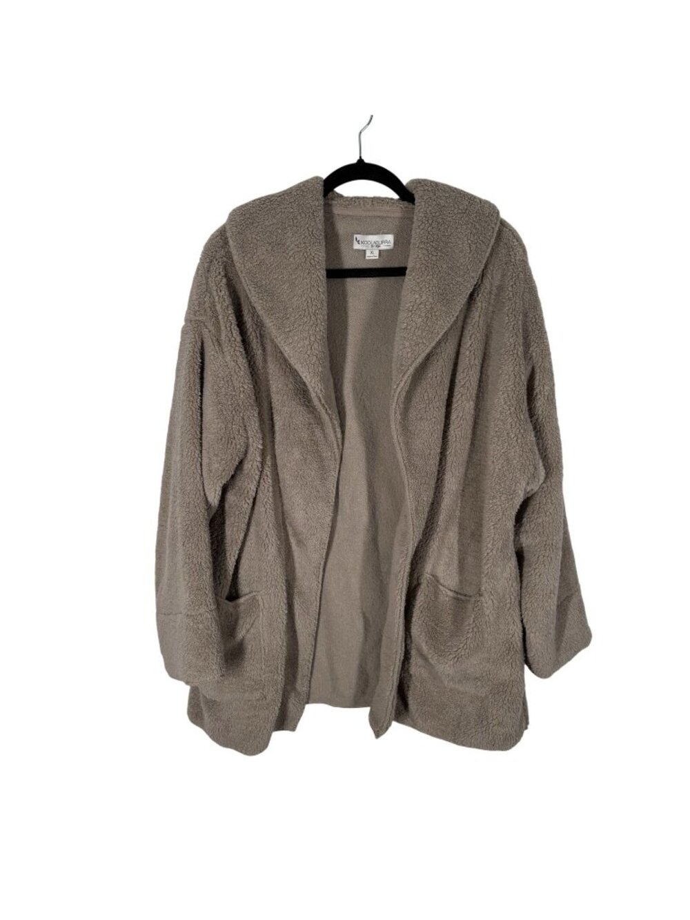 Koolaburra By UGG Women XL Portobello Sherpa Fleece Shawl Collar Cardigan NWOT - Picture 3 of 11